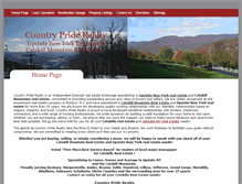 Tablet Screenshot of countrypriderealtyny.com